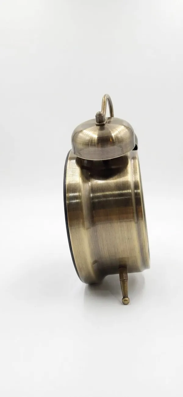 Copper_Metal_Golden_Brown_Vintage_Twin_Bell_Roman_Numeral_Alarm_Clock