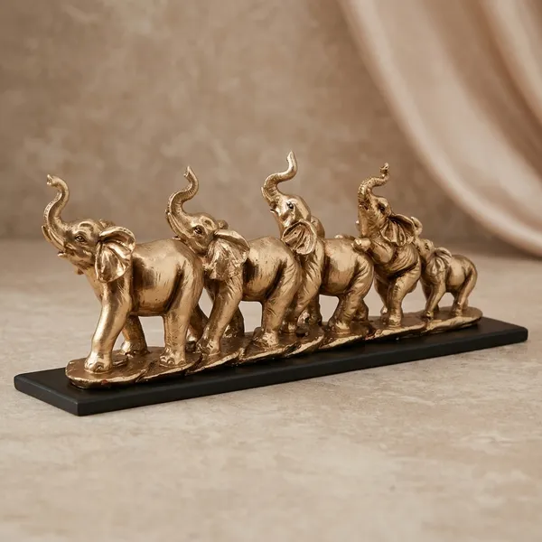 Golden_Polyresin__Elephant_Parade_Figurine