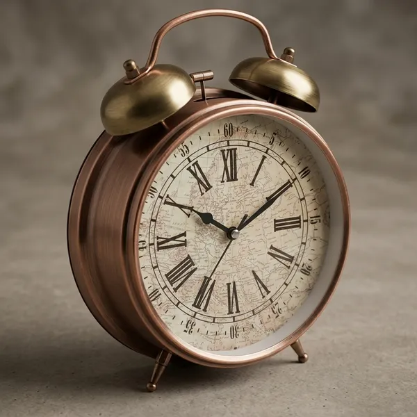 Copper_Metal_Vintage_Twin_Bell_Roman_Numeral_Alarm_Clock
