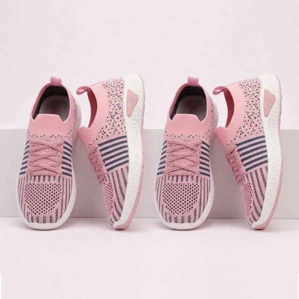 Pink_Textile_Lace_Up_Textured_Ballerina_Bellies_For_Women_
