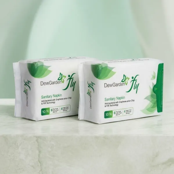 Dewgarden_Fly_Sanitary_Pads_All_Day_Comfort_Advanced_Protection_Pack_Of_2