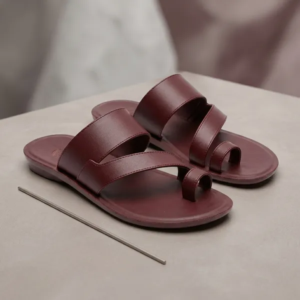 Maroon_EVA_/_Rubber_Slippers_For_Unisex