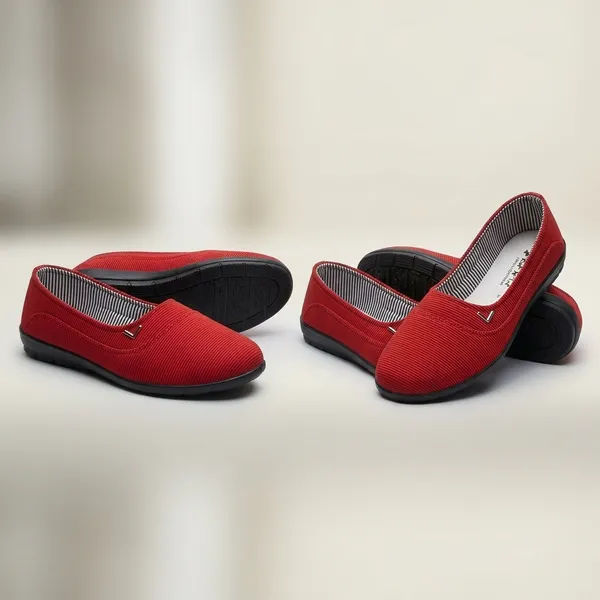 Red_Textile_Printed_Flat_Heel_Ballerina_Bellies_For_Women_-_Pack_of_2