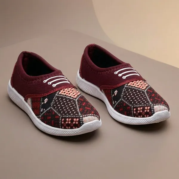 Maroon_Textile_Printed_Ballerina_Bellies_For_Women_-_Pack_of_2
