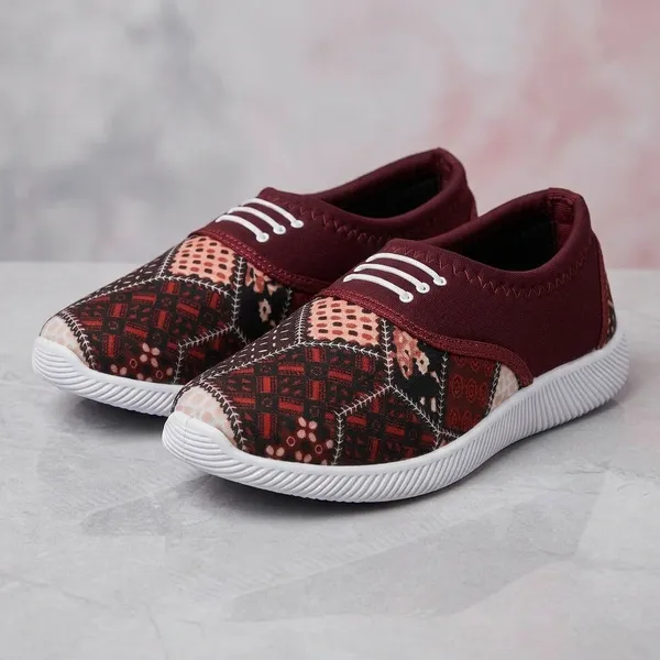 Maroon_Textile_Printed_Ballerina_Bellies_For_Women_-_Pack_of_2