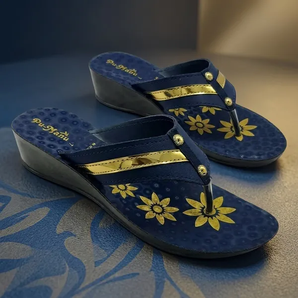 Blue_EVA_/_Rubber_Flip_Flops_For_Women