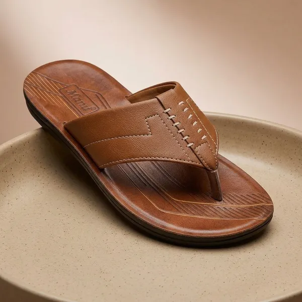 Brown_EVA_/_Rubber_Sliders_For_Men