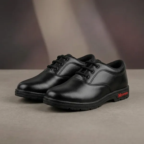 Black_Leather_Lace-Up_School_Shoes_For_Boys_-_Pack_of_2