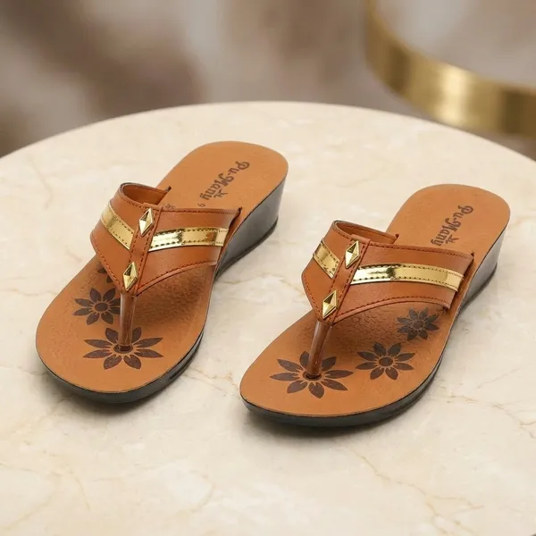 Brown_EVA_/_Rubber_Flip_Flops_For_Women