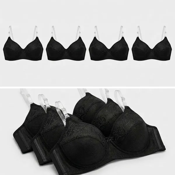 Black_Full_Coverage_Lightly_Padded_Fancy_Bra_For_Women_-_Pack_of_4
