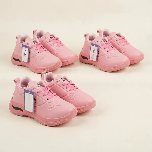 Pink_Canvas_Lace-Up_Casual_Shoes_For_Girls_-_Pack_of_3