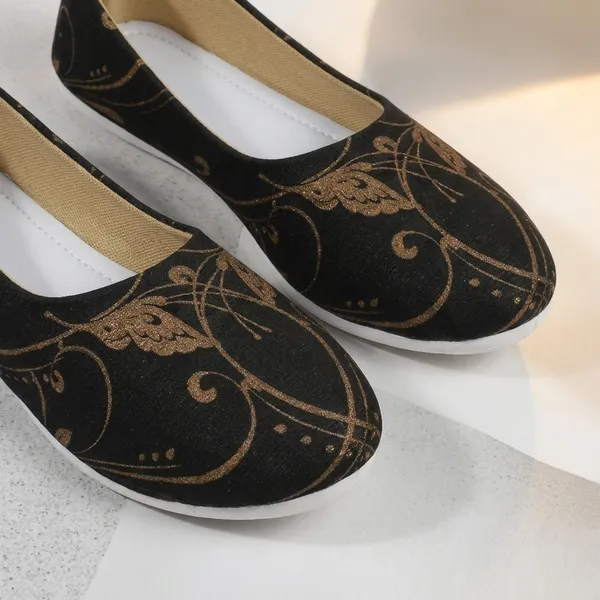 Black_Textile_Ethnic_Casual_Bellies_-_Pack_of_2