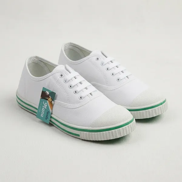 White_Canvas_Lace-Up_School_Shoes_For_Boys_-_Pack_of_2