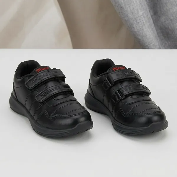Black_Pu_Buckle_Closure_School_Shoes_For_Boys_-_Pack_of_2