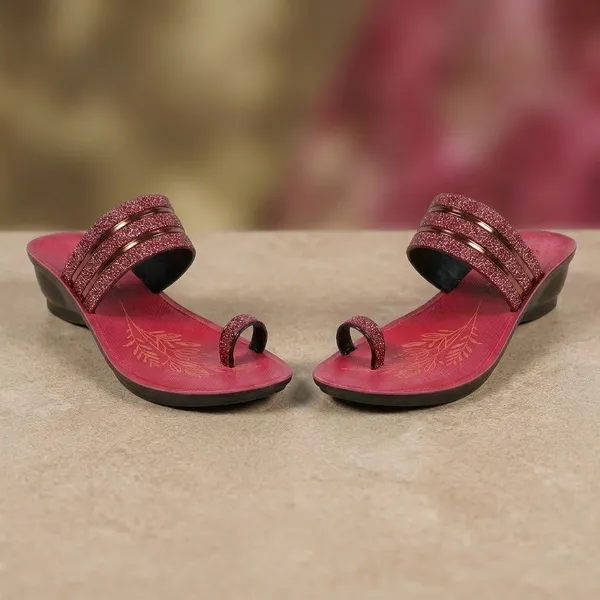 Red_EVA_/_Rubber_Flip_Flops_For_Women