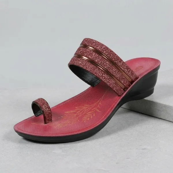 Red_EVA_/_Rubber_Flip_Flops_For_Women