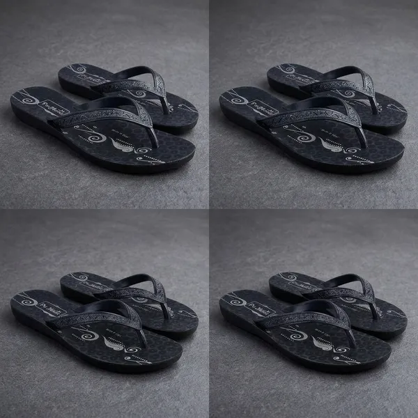 Grey_EVA_/_Rubber_Flip_Flops_For_Women