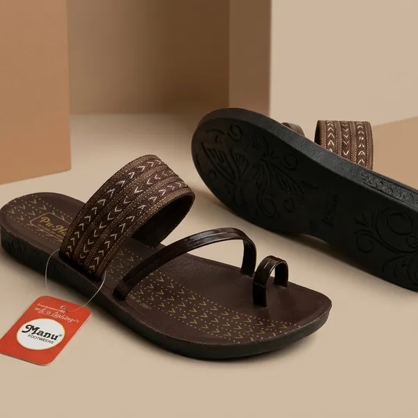 Brown_EVA_/_Rubber_Flip_Flops_For_Women