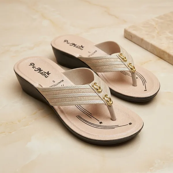 Beige_EVA_/_Rubber_Sliders_For_Women
