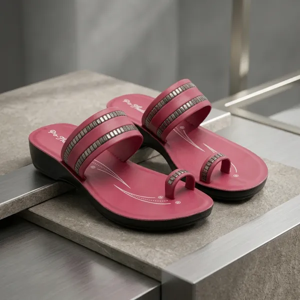 Pink_EVA_/_Rubber_Slippers_For_Women