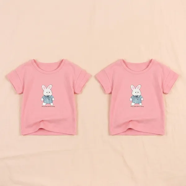 Pink_Cotton_Casual_T-Shirt_For_Kids_-_Pack_of_2