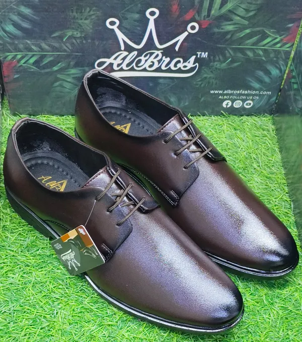 Brown_Synthetic_Leather_Lace-Up_Formal_Derby_Shoes_For_Men