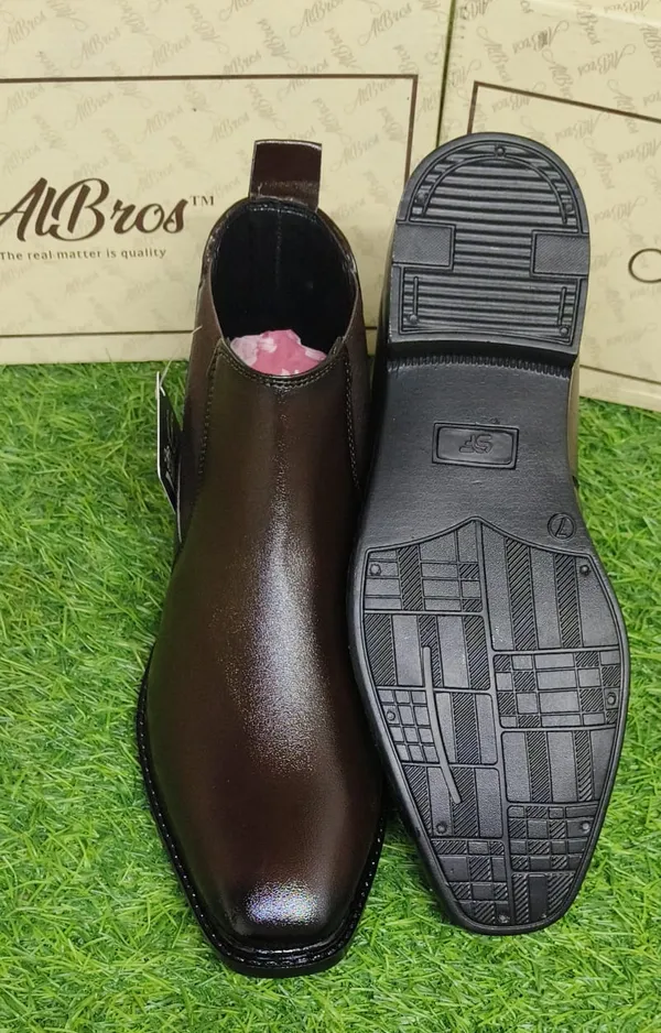 Brown_Synthetic_Leather_Chelsea_Ankle_Boots_For_Men