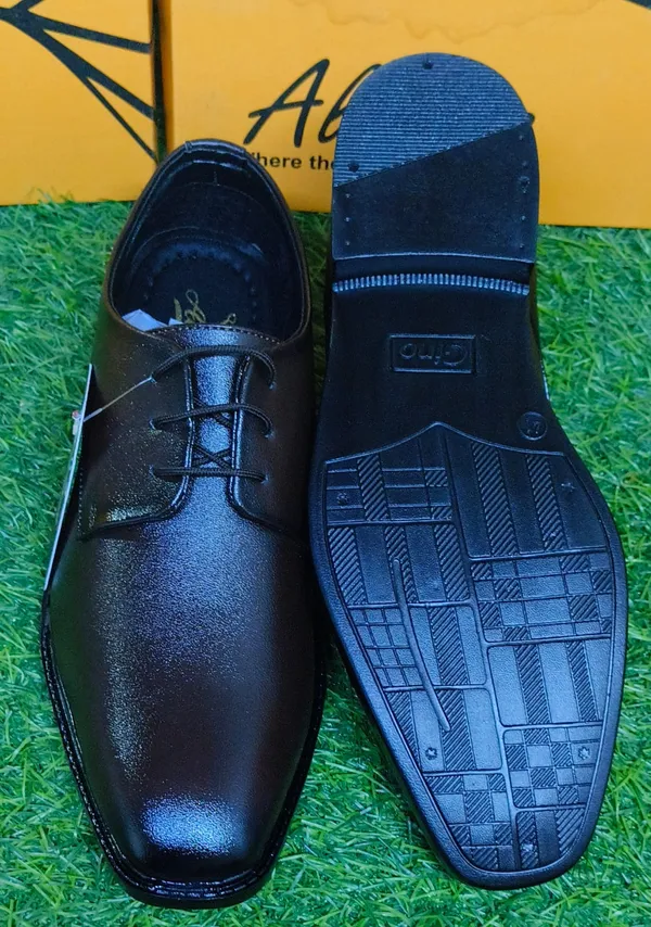 Black_Synthetic_Leather_Lace-Up_Formal_Derby_Shoes_For_Men