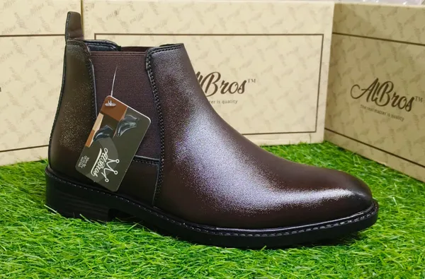 Brown_Synthetic_Leather_Chelsea_Ankle_Boots_For_Men