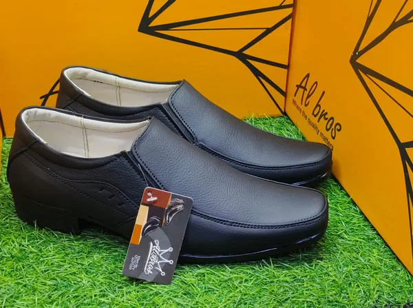 Black_Synthetic_Leather_Slip-On_Loafer_Shoes_For_Men