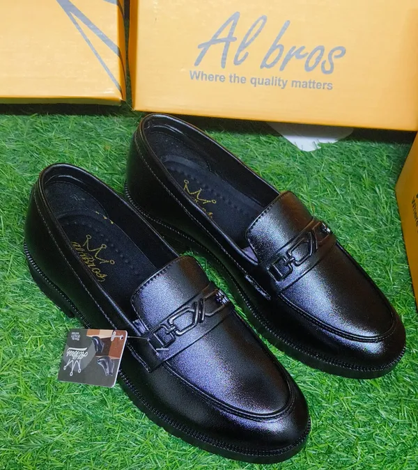 Black_Synthetic_Leather_Slip-On_Loafer_Shoes_For_Men