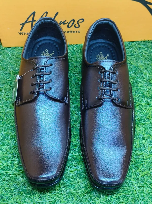Black_Synthetic_Leather_Lace-Up_Square_Toe_Derby_Shoes_For_Men
