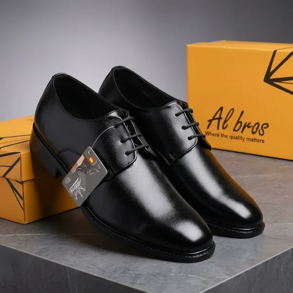 Black_Synthetic_Leather_Lace-Up_Formal_Derby_Shoes_For_Men