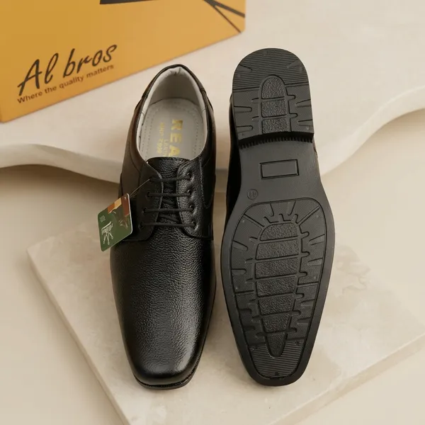 Black_Leather_Pebbled_Lace-Up_Derby_Formal_Shoes_For_Men