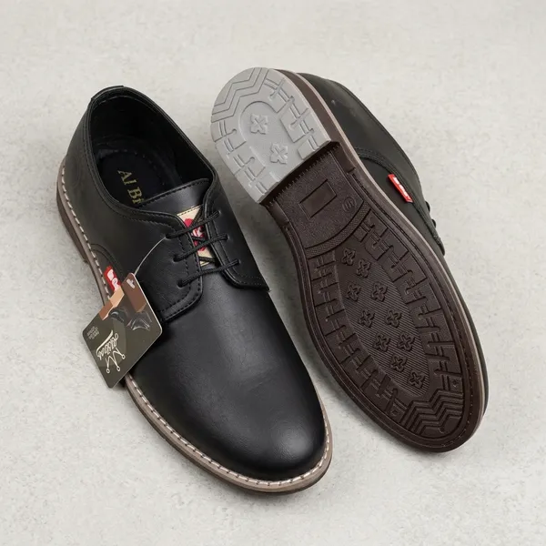 Black_Synthetic_Leather_Lace-Up_Formal_Derby_Shoes_For_Men