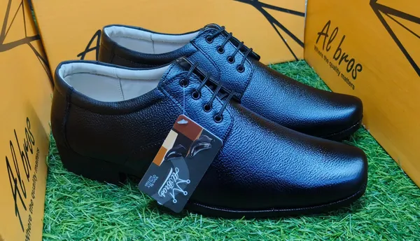 Black_Leather_Pebbled_Lace-Up_Derby_Formal_Shoes_For_Men