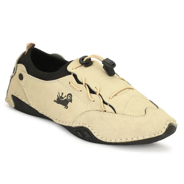 Beige_Casual_Sneakers_With_Lizard_Logo_For_Men
