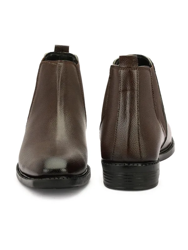Brown_Chelsea_Boots_Formal_Ankle_Boots_With_Elastic_Gusset_For_Men