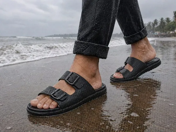 Black_Dual-Buckle_Comfort_Sandals_For_Men
