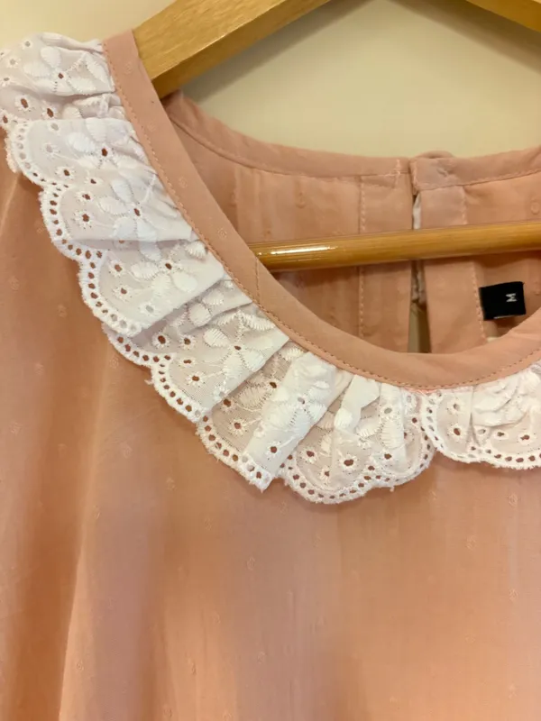 Pink_Cotton_A-Line_Peter_Pan_Collar_Midi_Dress_For_Women