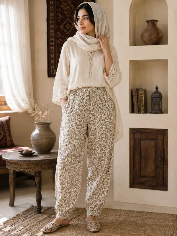 Floral_night_pant