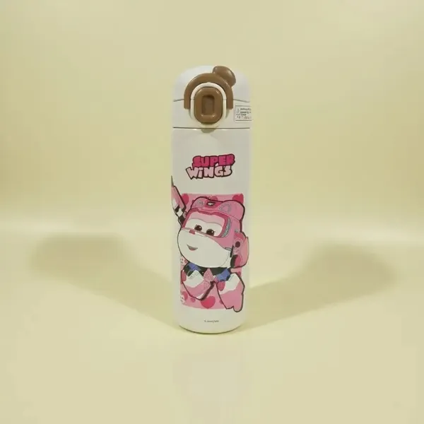 Pink_White_Plastic_Super_Wings_Print_Sipper_Bottle_For_Kids