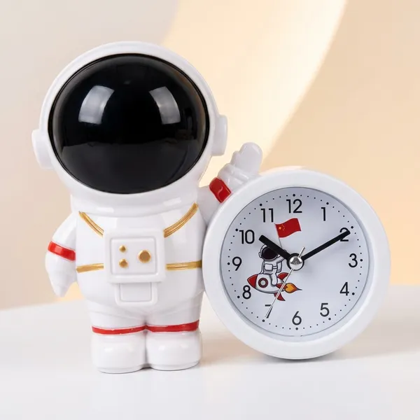 Abs_Plastic_Astronaut_Figurine_Analog_Alarm_Clock