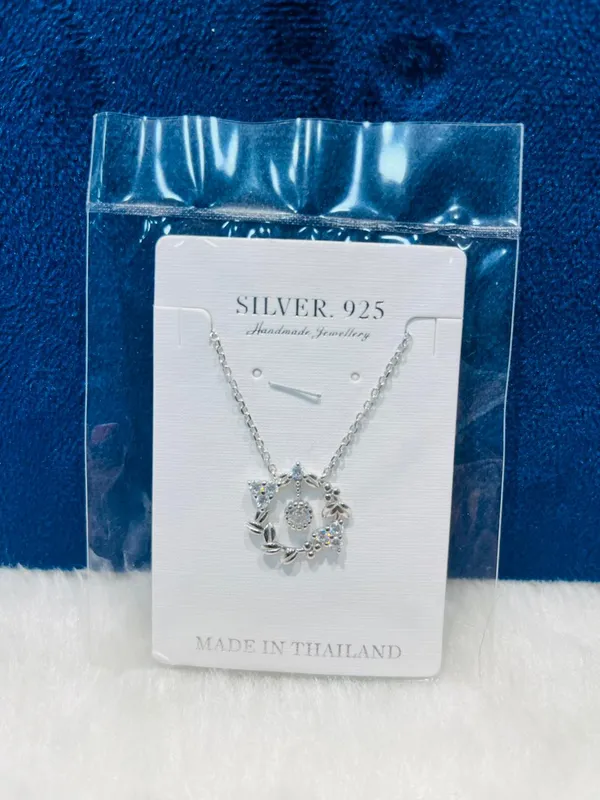 Silver_925_Floral_Wreath_Pendant_For_Women