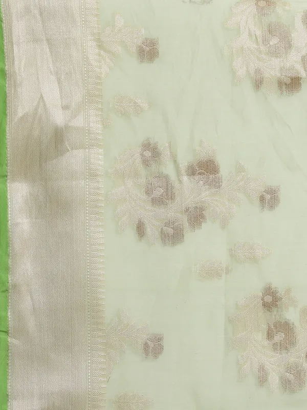 Green_Masrise_Cotton/Cotton_Banarasi_Sarees_For_Women