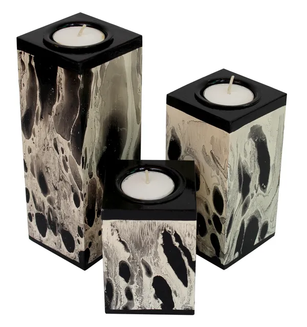 Set_Of_3_Handmade_Rustic_Wooden_Tea_Light_Candle_Holder_|_Table_Top_Accessories|