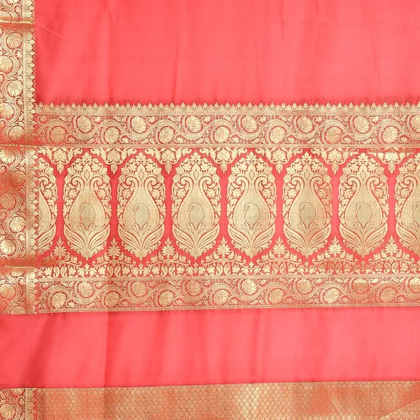Peach_Katan_Silk_Banarasi_Sarees_For_Women