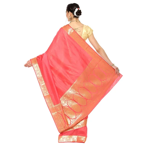 Peach_Katan_Silk_Banarasi_Sarees_For_Women