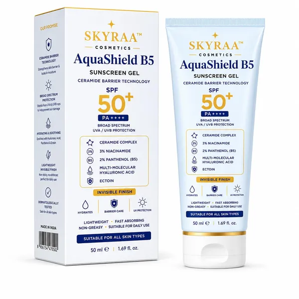 Aquashield_B5_Ceramide_Sunscreen_Gel_Spf50_Pa_Korean_Inspired_Invisible_Aqua_Gel_Sunscreen_For_Oily_Sensitive_Skin_Niacinamide_Ceramide_Panthenol_No_White_Cast_Lightweight_Daily_Uv_Protection_50g
