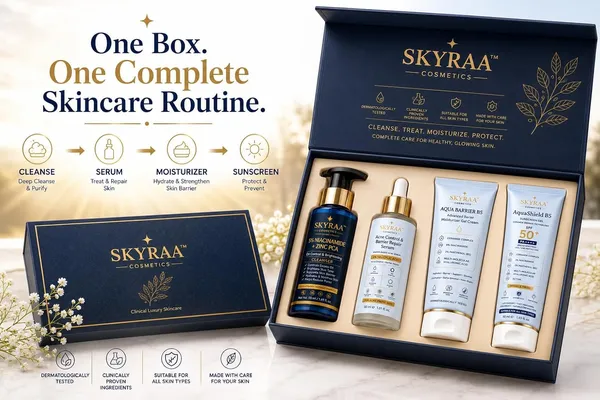 Clinical_Luxury_Skincare_Gift_Set_Complete_4_Step_Face_Care_Routine_With_5_Niacinamide_Cleanser_2_Salicylic_Acid_Acne_Serum_Ceramide_Barrier_Moisturizer_Spf_50_Pa_Sunscreen_Premium_Gift_Box_For_Women_Men